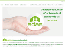 Tablet Screenshot of adasasistencia.com